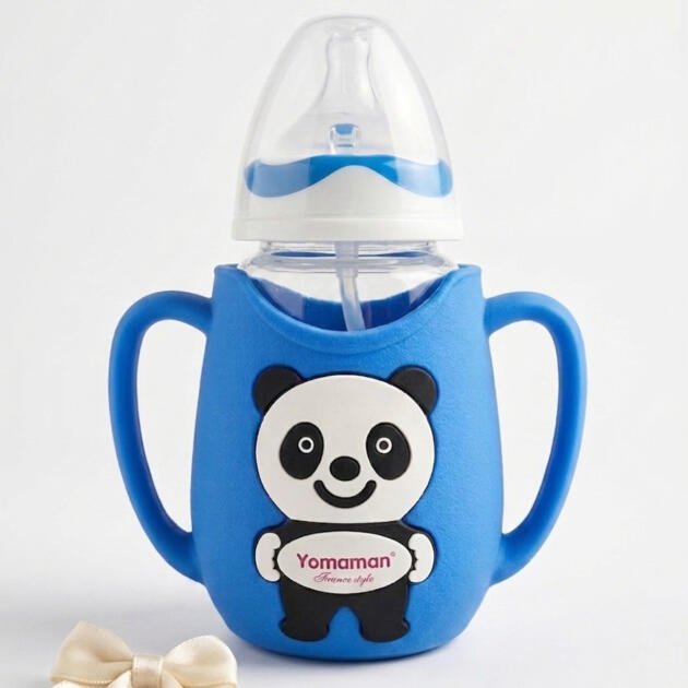 (YOMAMAN) Panda Glass Feeder