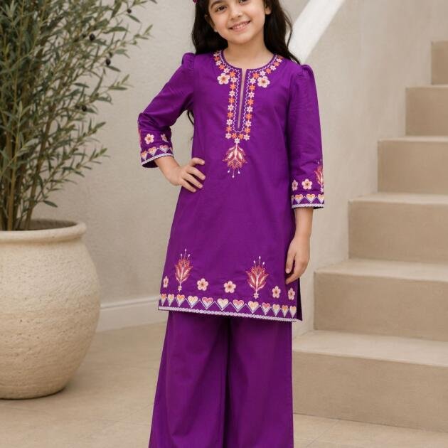 Embroided Kameez Shalwar